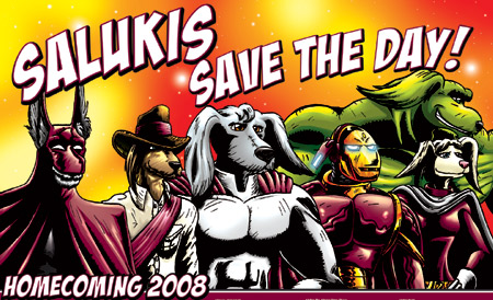 Homecoming 2008 - Salukis Save the Day