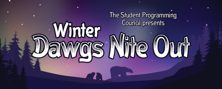 Dawgs Night Out event banner